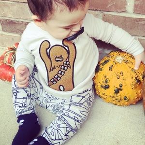 Baby gap star wars pj set. Chewbacca/chewie